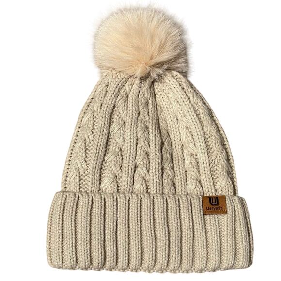 Cream Uerymit Beanie - Picture 3 of 5